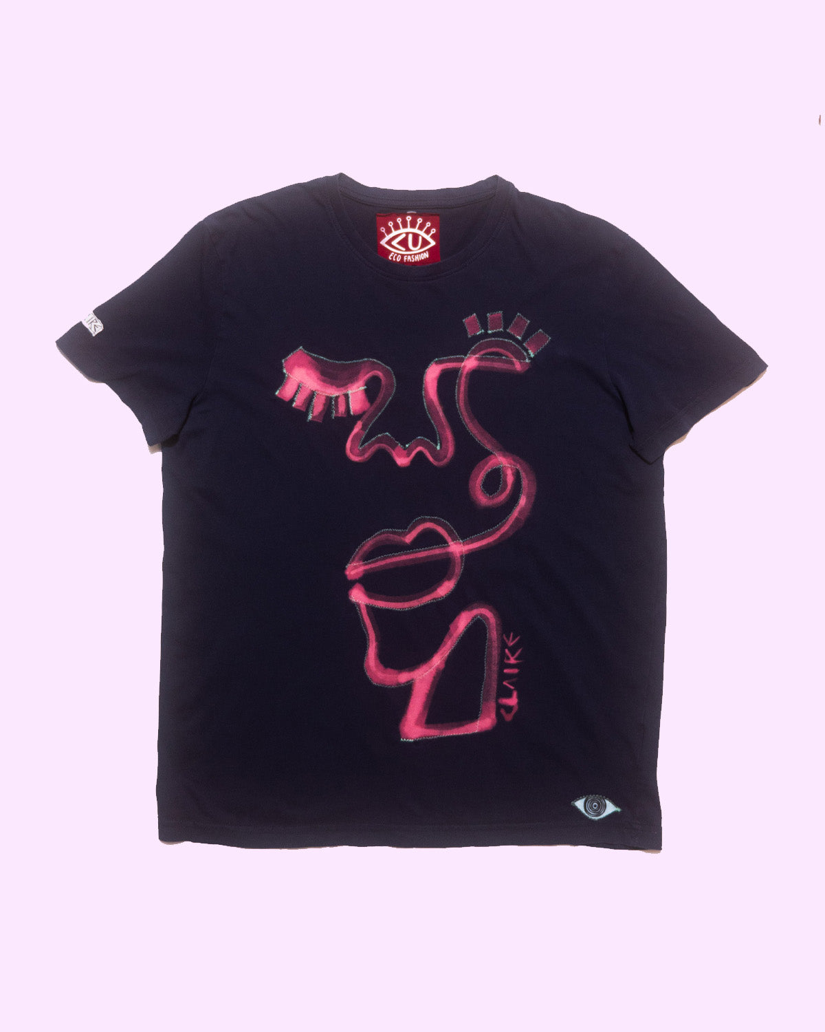 1-Line Face T #12 (M)