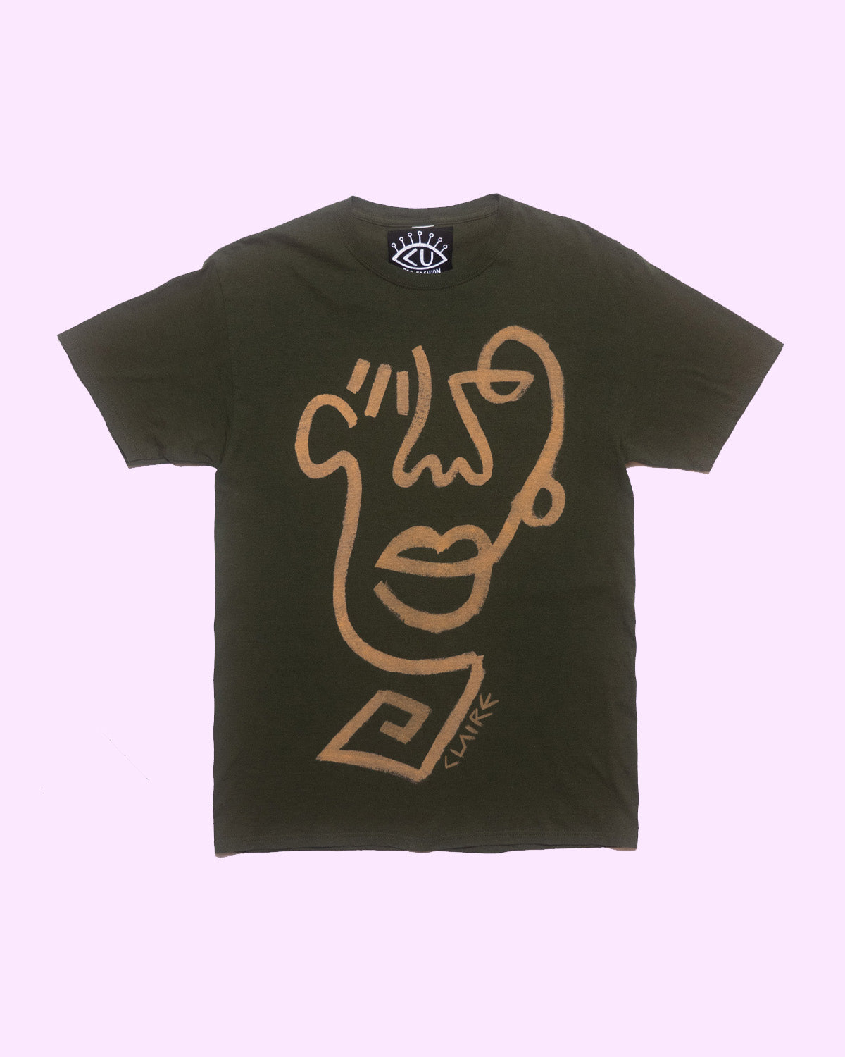 1-Line Face T #13 (M)