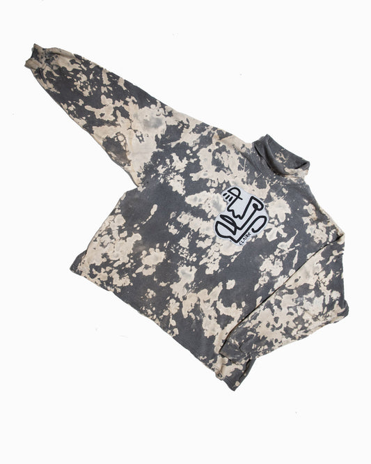 1 Line Face Turtle-Neck Sweater (XXL)