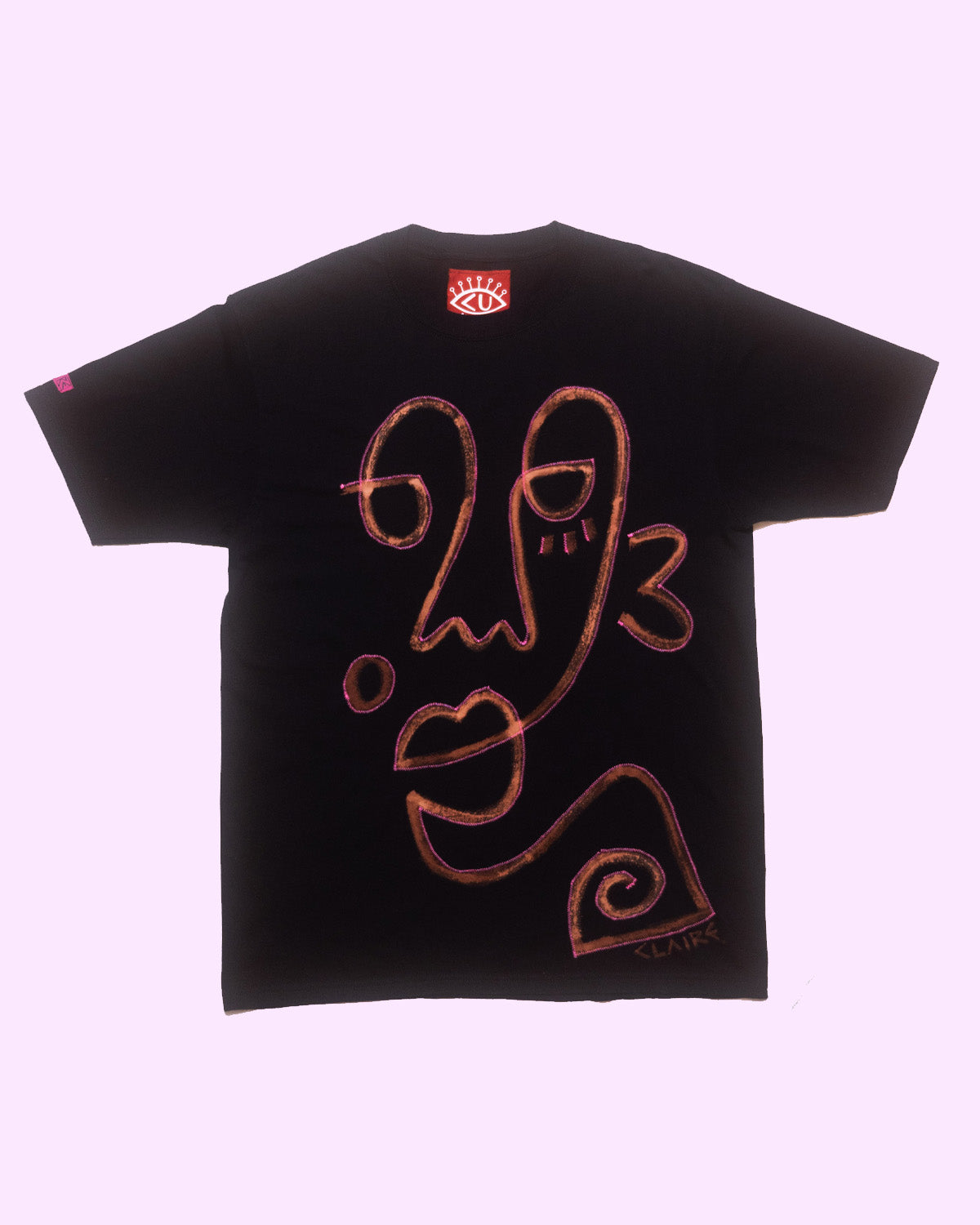 1-Line Face T #11 (XL)