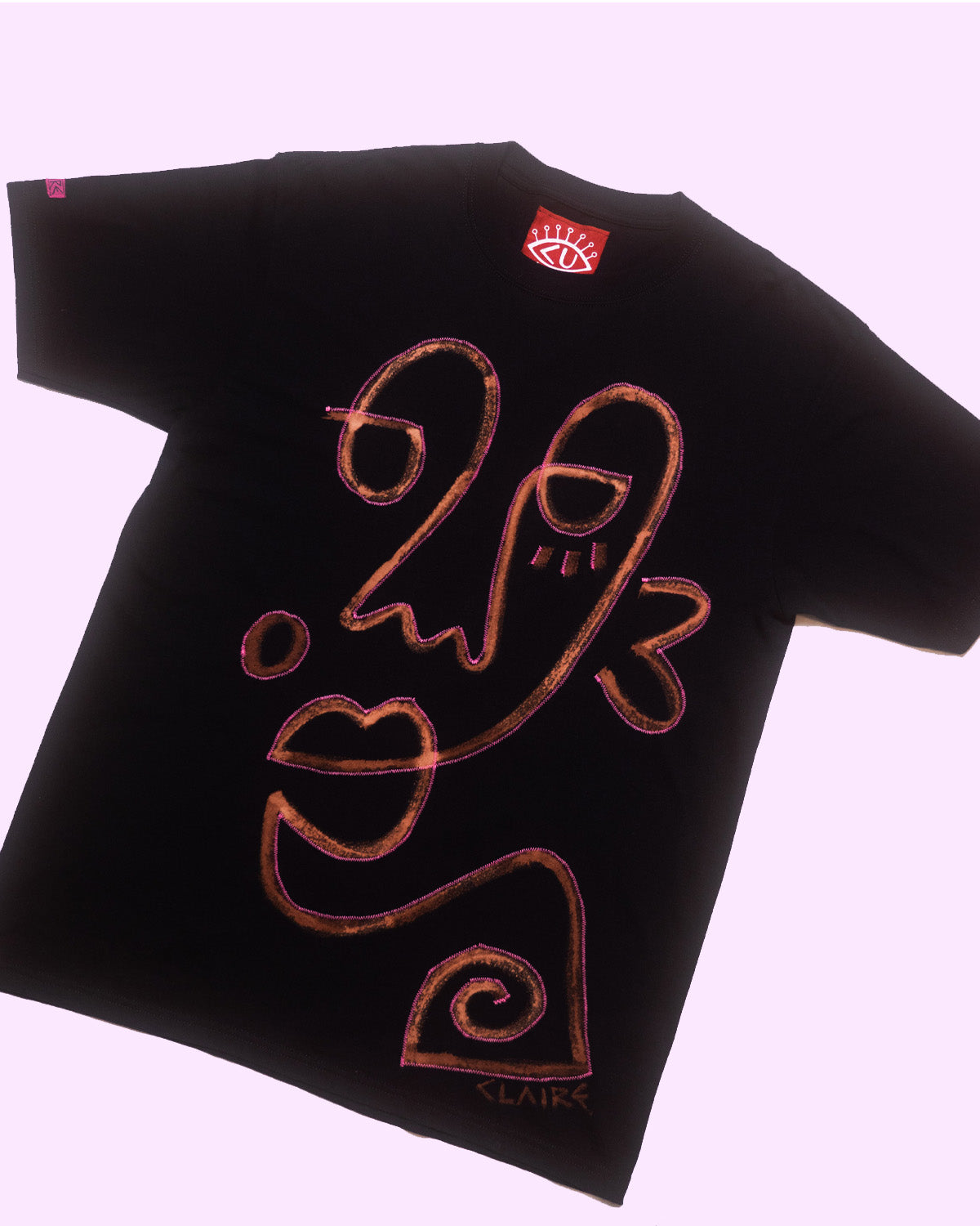 1-Line Face T #11 (XL)
