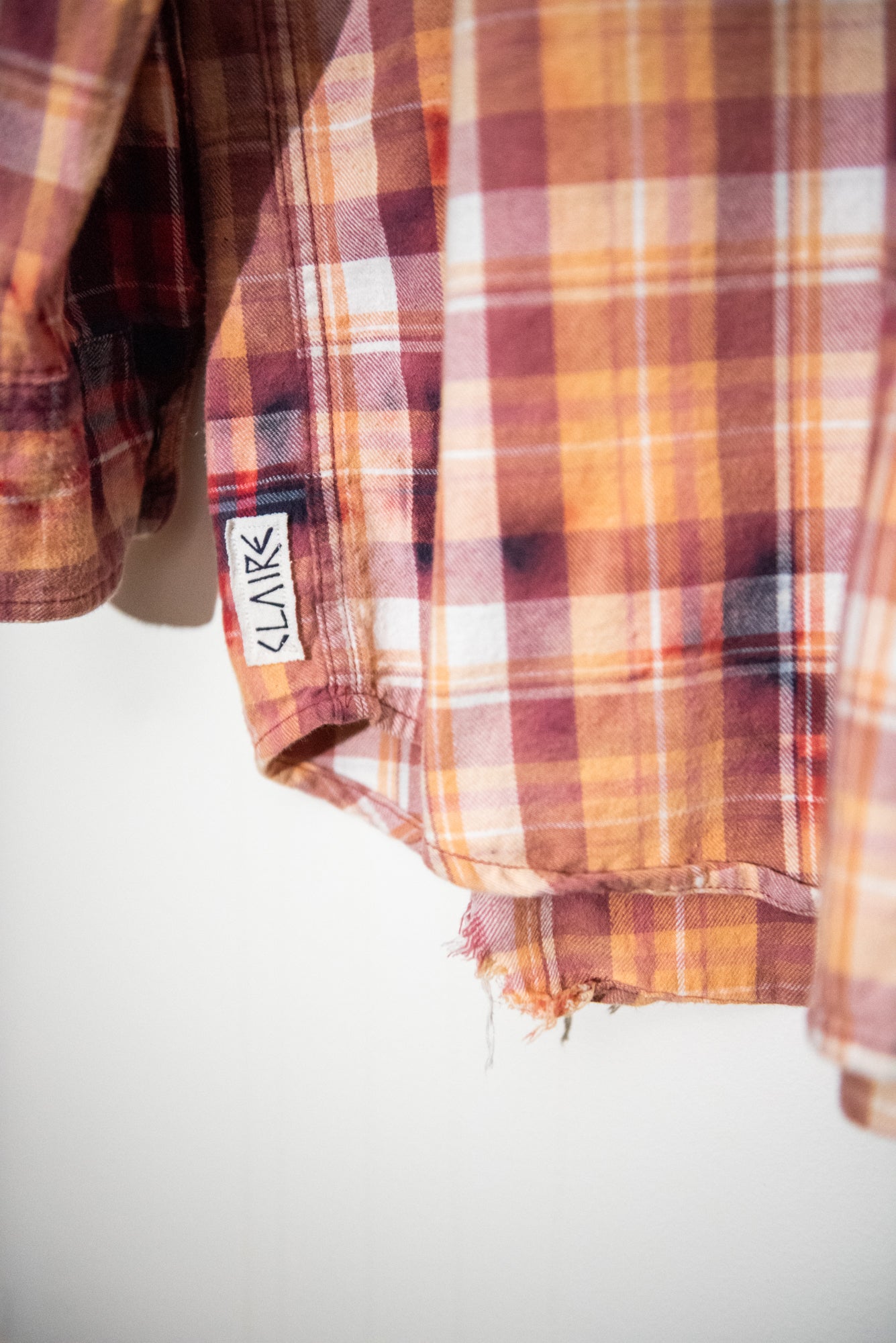 Dyed Plaid Button-UP (XXL)