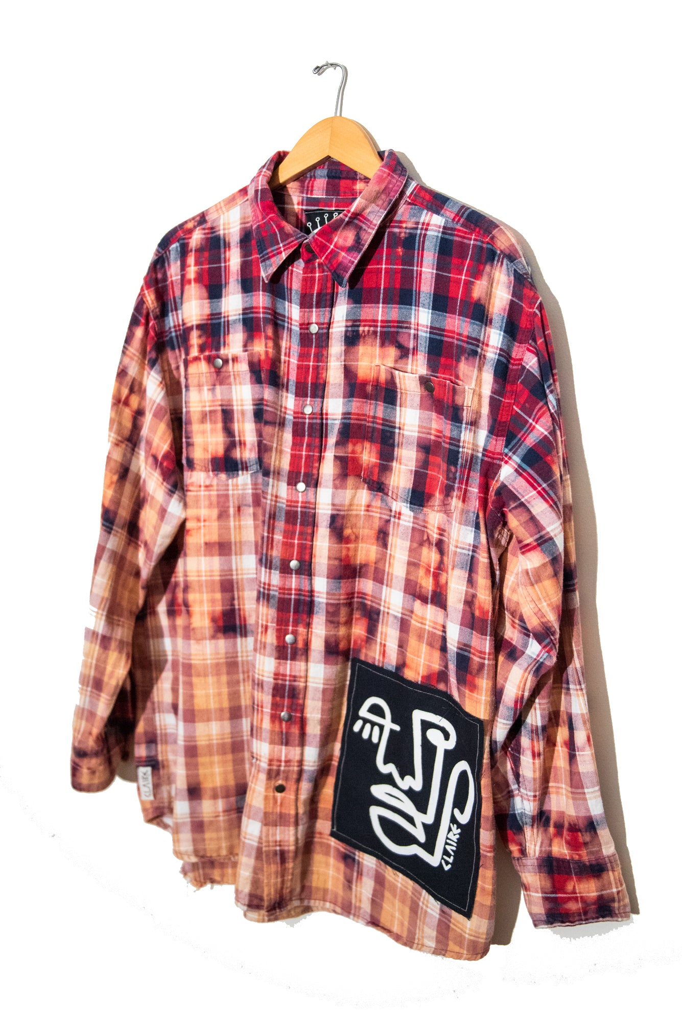 Dyed Plaid Button-UP (XXL)