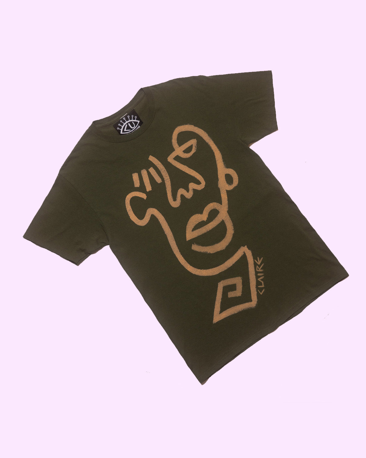 1-Line Face T #13 (M)