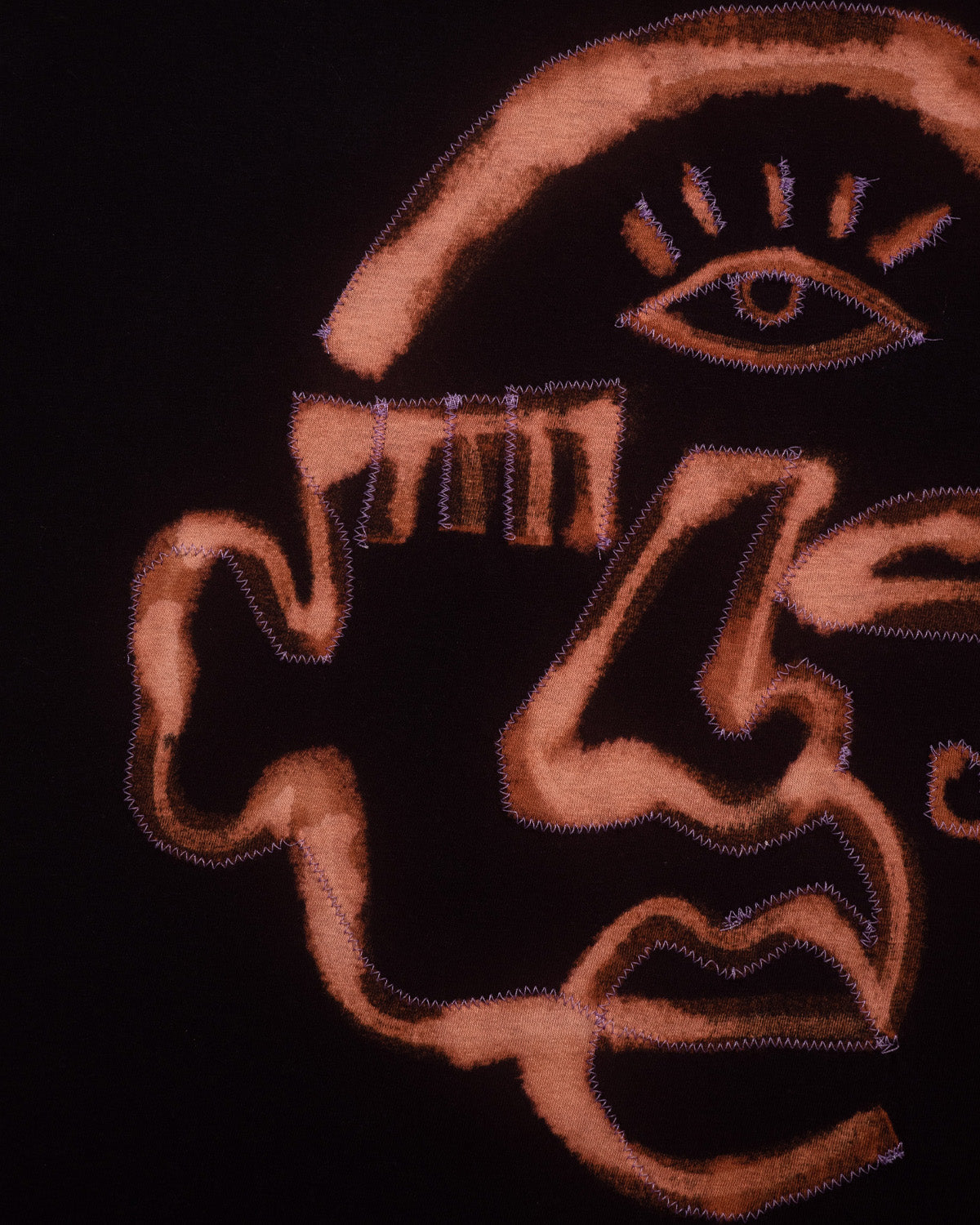 1-Line Face T #8 (M/L)