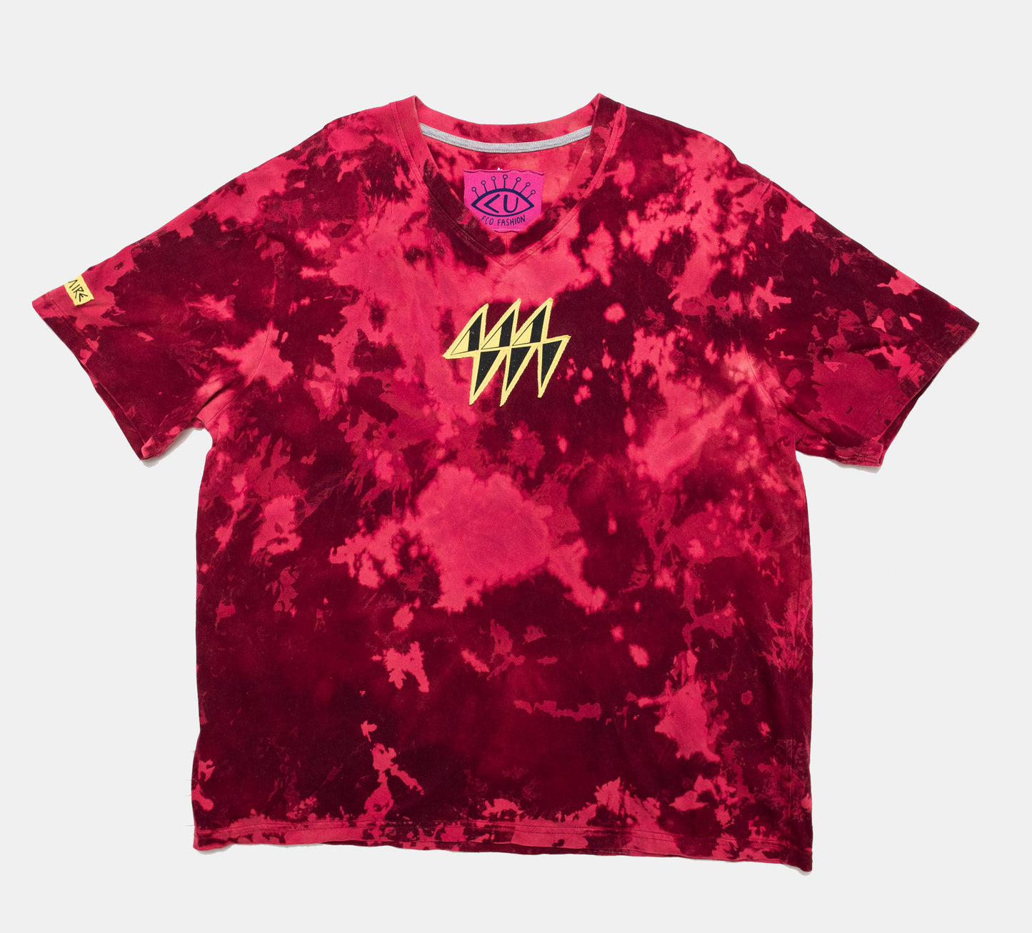 Magenta 444 V-Neck T-Shirt (XL)