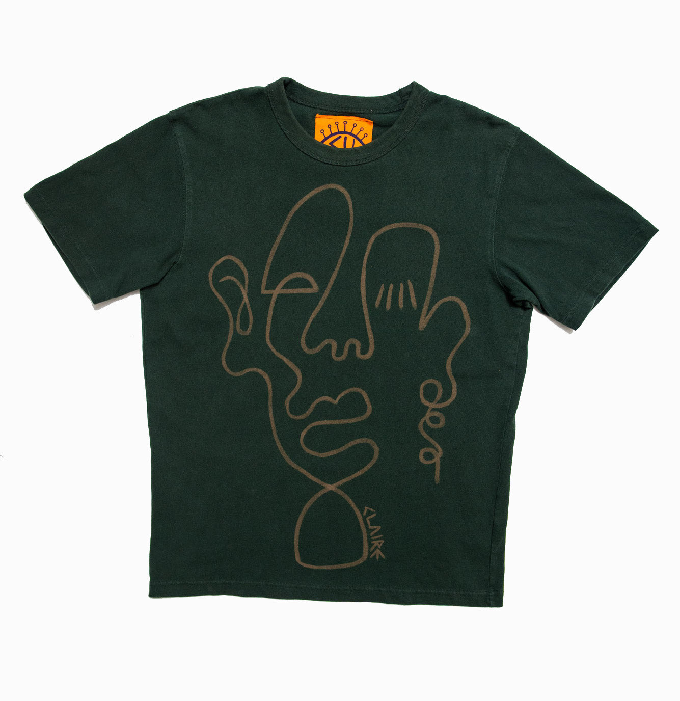 1-Line Face T #7 (M)