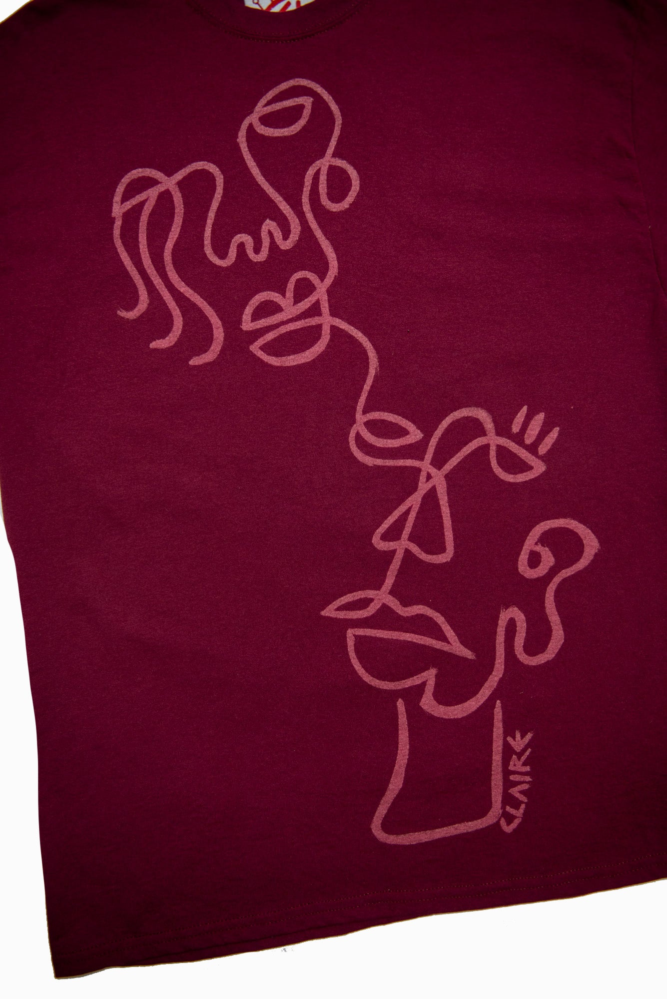 1-Line Face T #2 (XL)