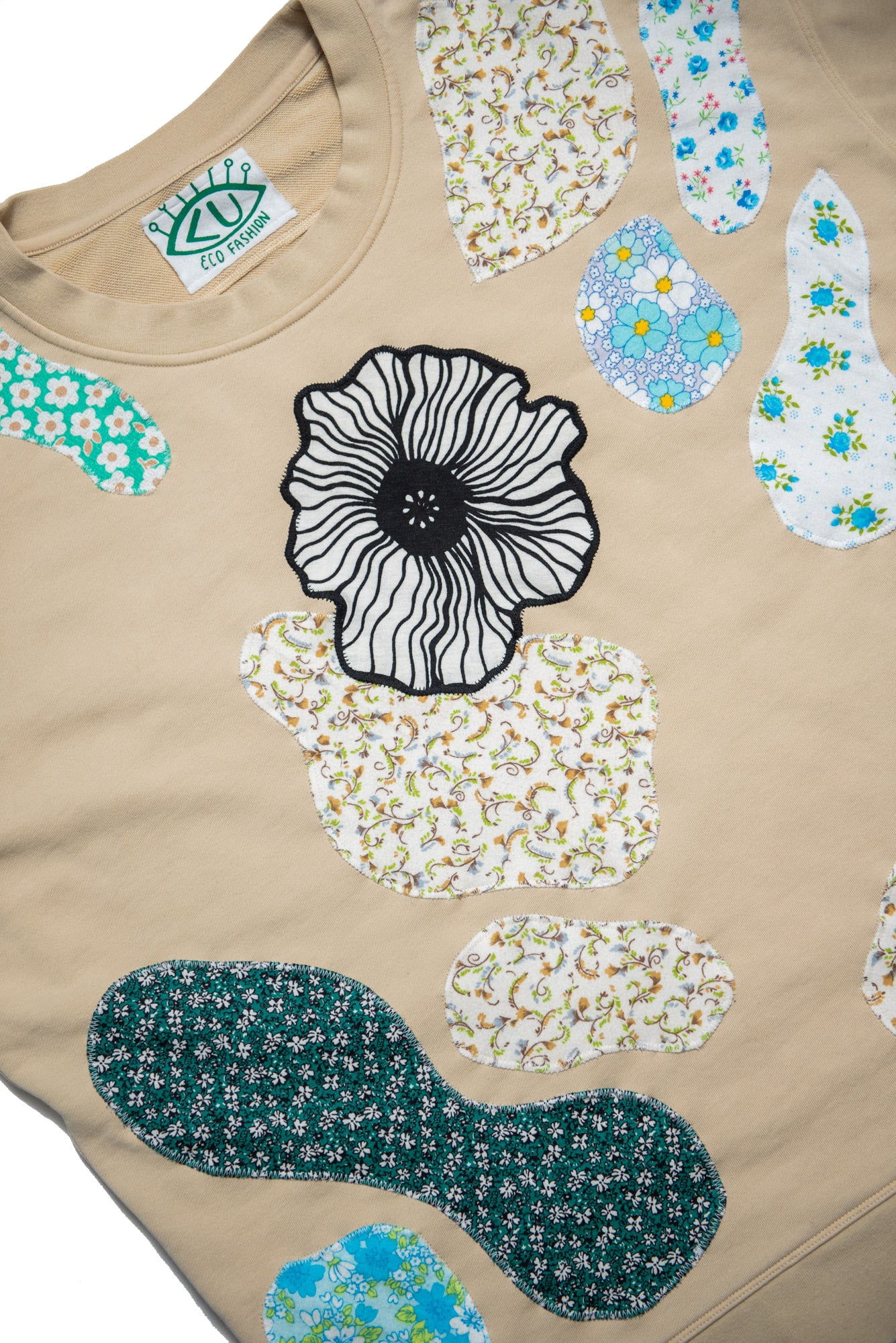 Floral Vintage Crewneck Sweater (XL)