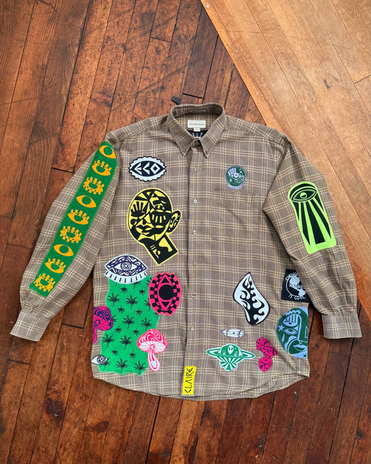 Out There Button-Up (L)