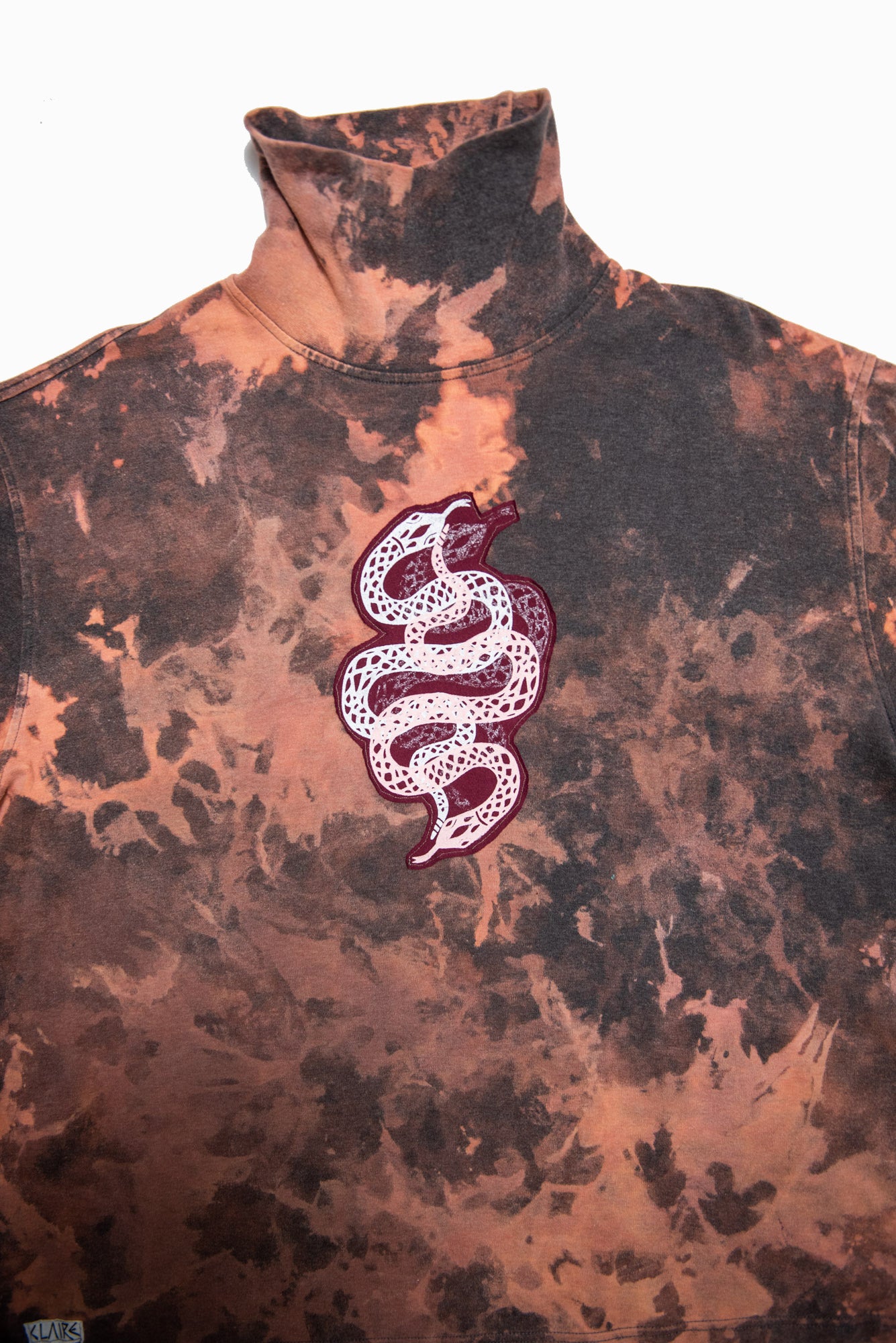 Snake Charm Turtle-Neck Sweater (XL)