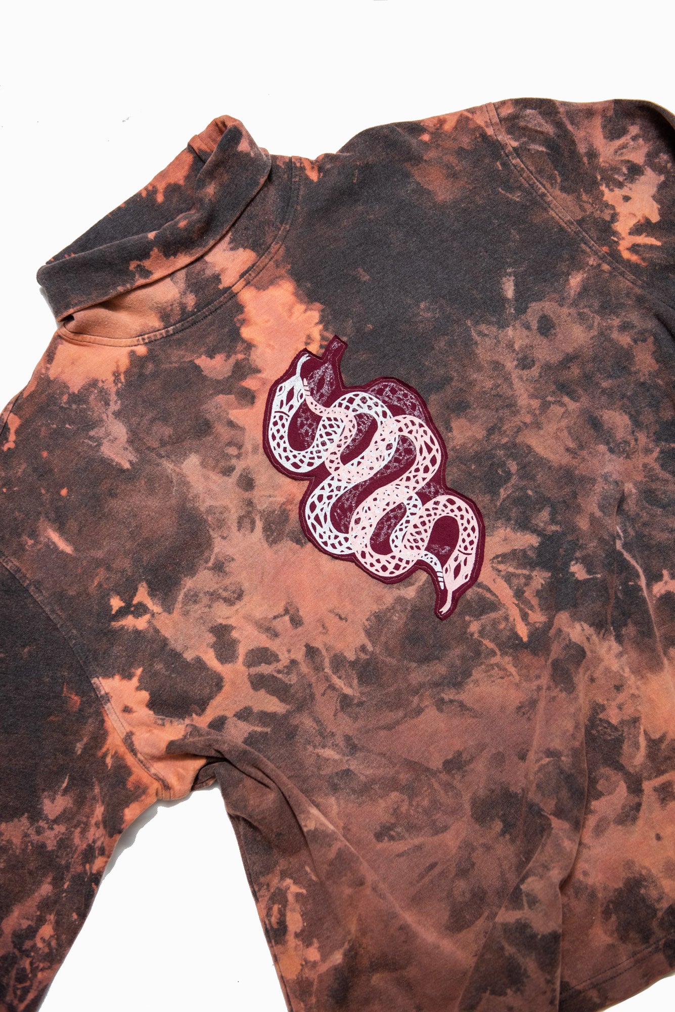 Snake Charm Turtle-Neck Sweater (XL)