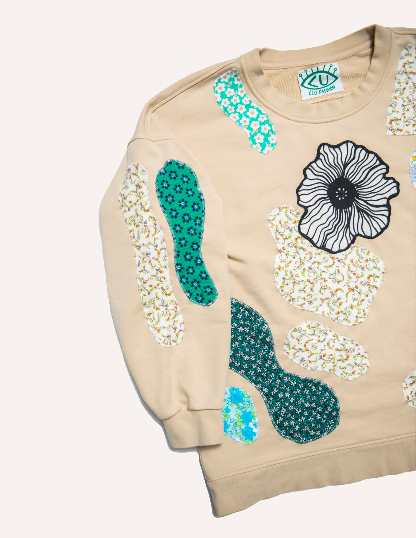 Floral Vintage Crewneck Sweater (XL)