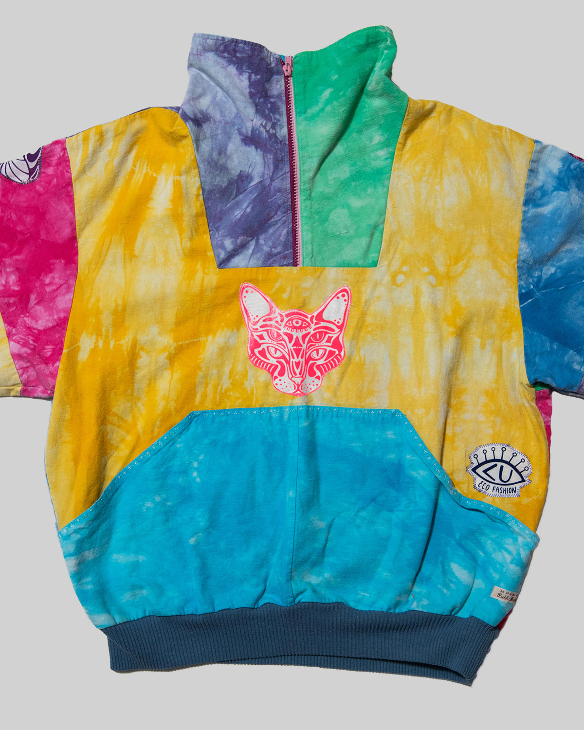 Rainbow Half-Zip (L)
