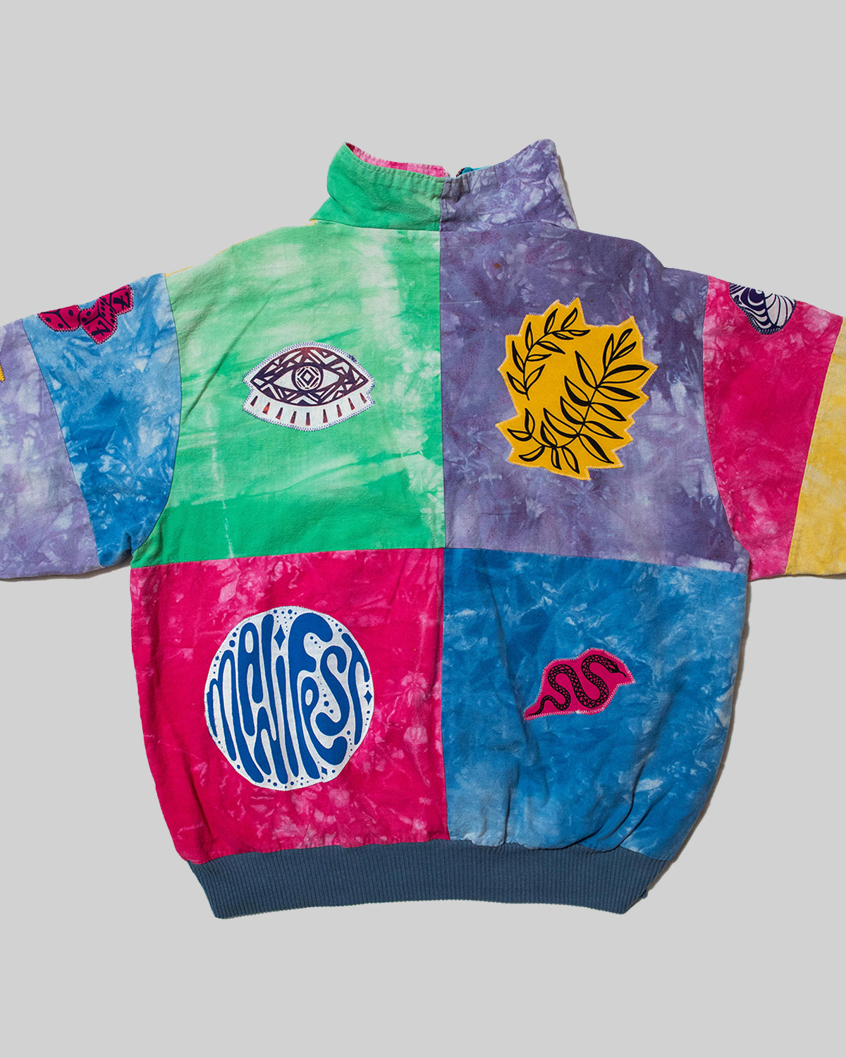 Rainbow Half-Zip (L)