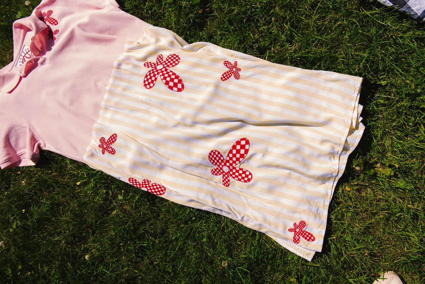 Whimsical Energy T-Shirt Dress (L)