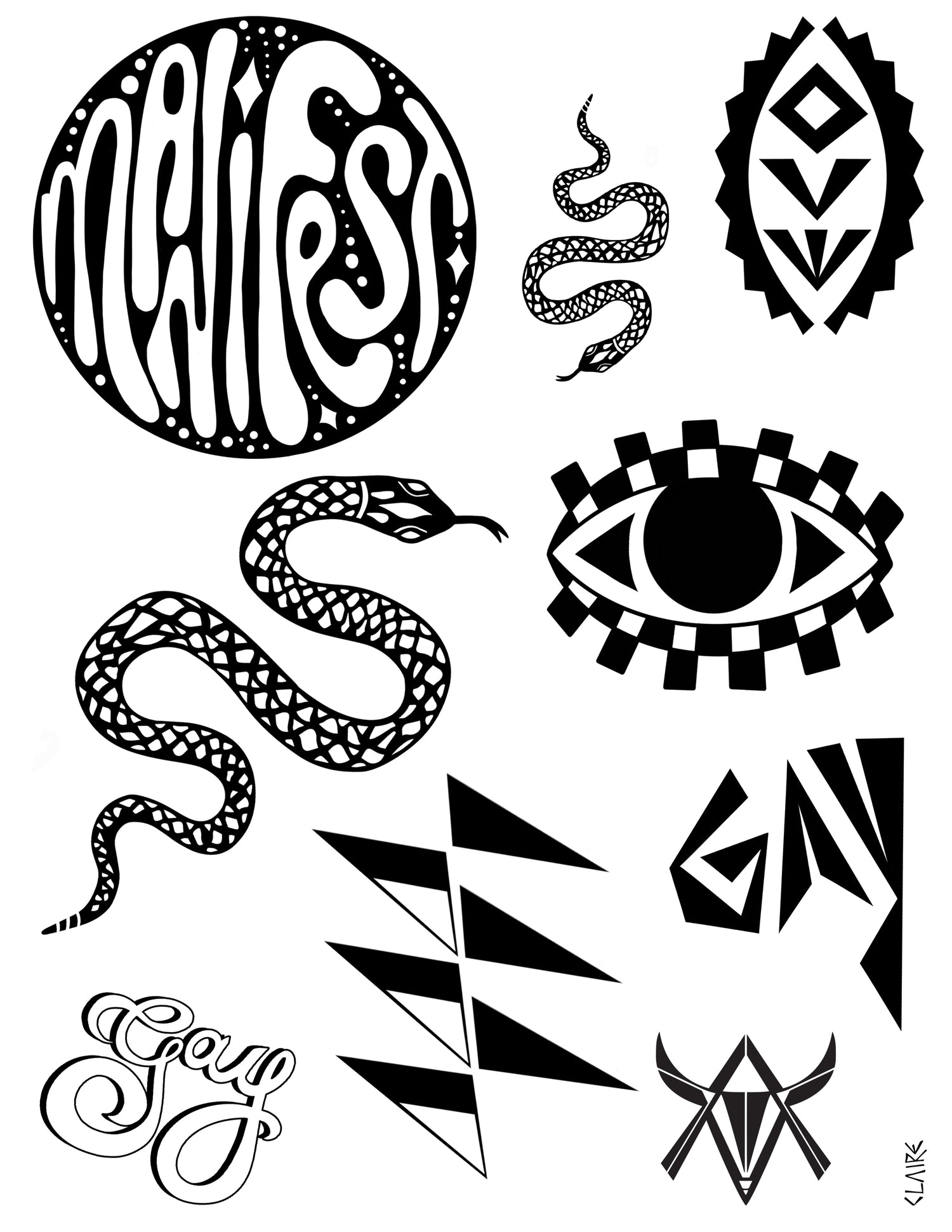 FLASH SHEET PRINTS