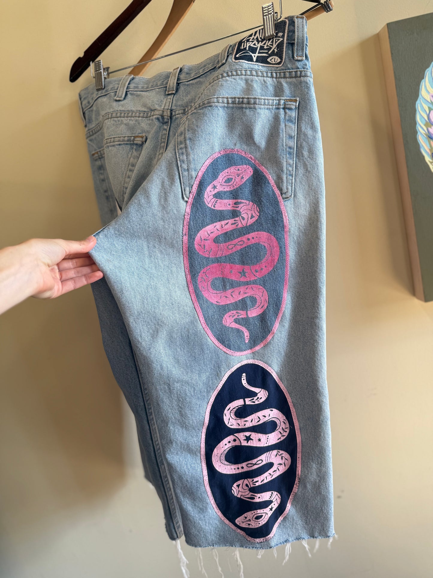 Cosmic Snake Jorts (Size
