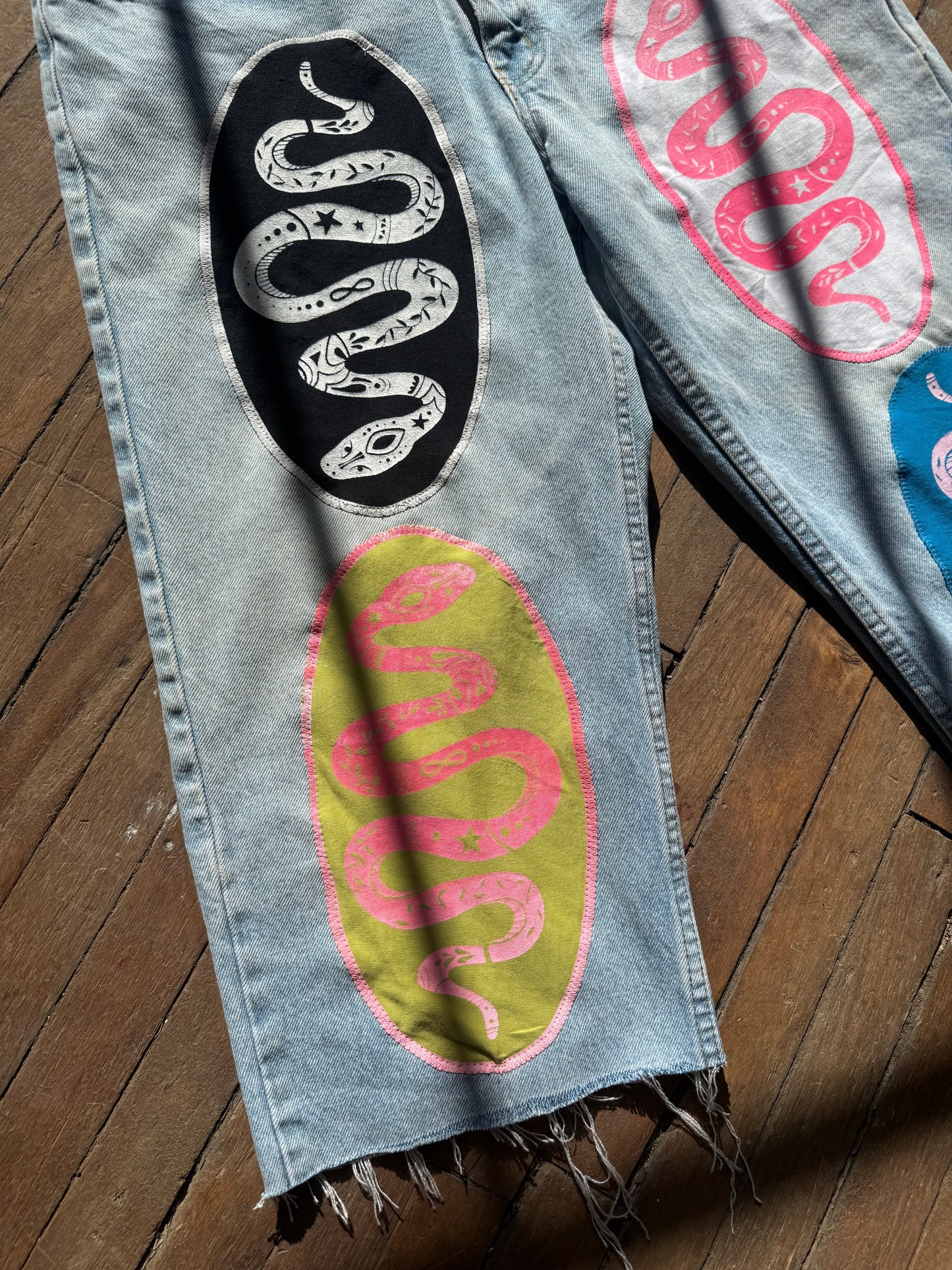 Cosmic Snake Jorts (Size