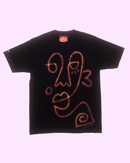1-Line Face T #11 (XL)