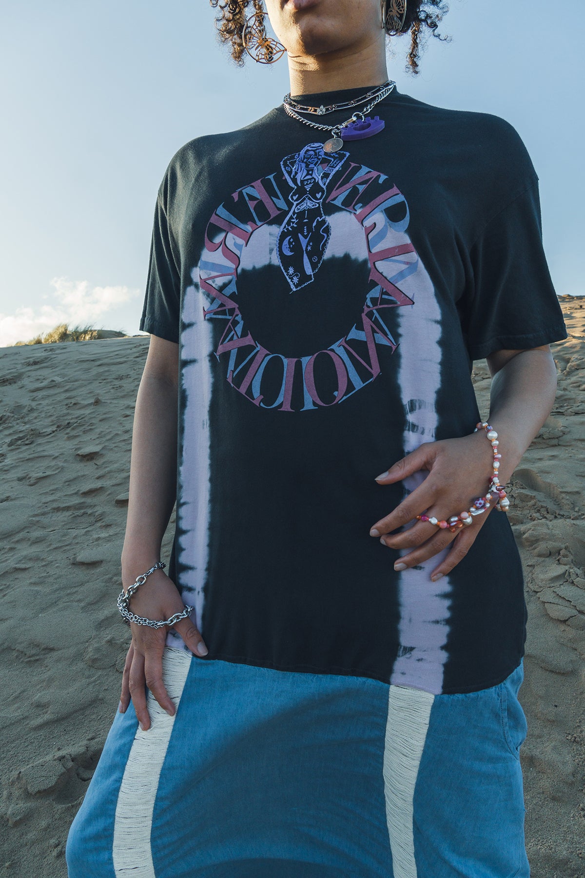 Synchronized T-Shirt Dress (L/XL)