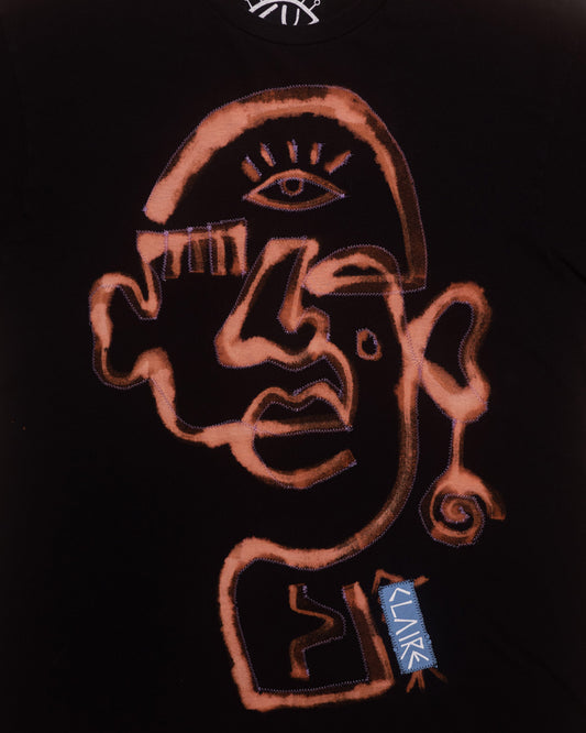 1-Line Face T #8 (M/L)