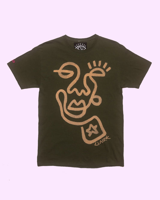 1-Line Face T #15 (M)