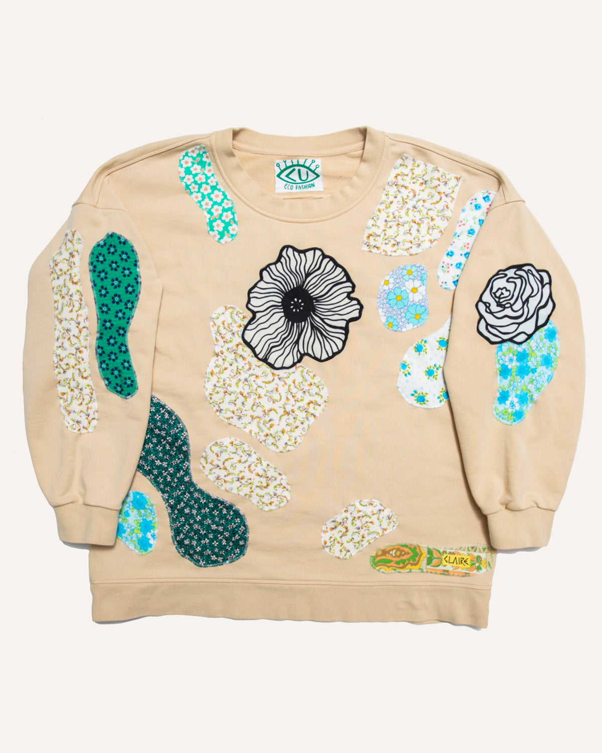 Floral Vintage Crewneck Sweater (XL)