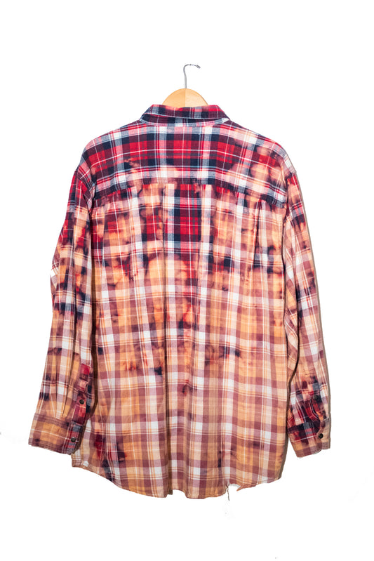 Dyed Plaid Button-UP (XXL)
