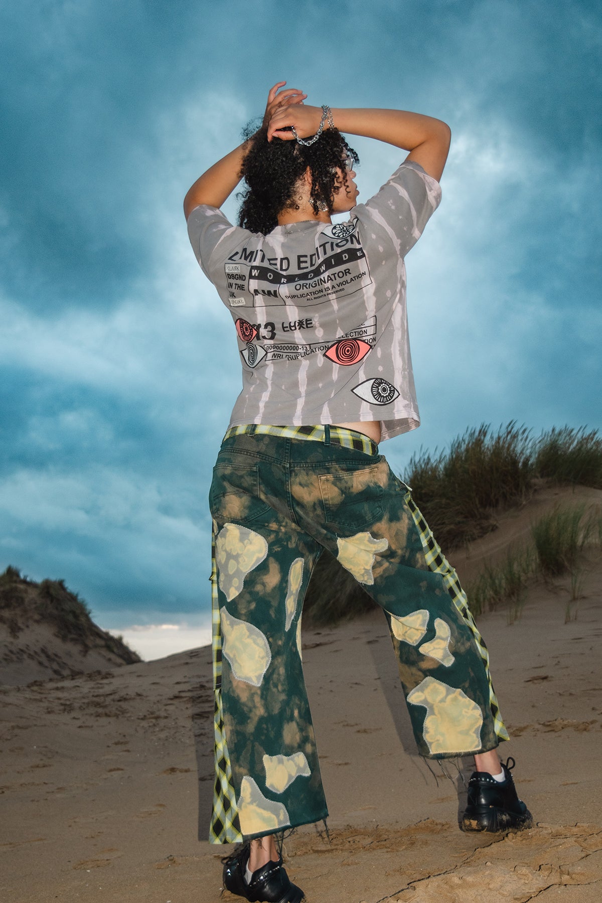 Moss Punk Jeans (Size 40 Waist)