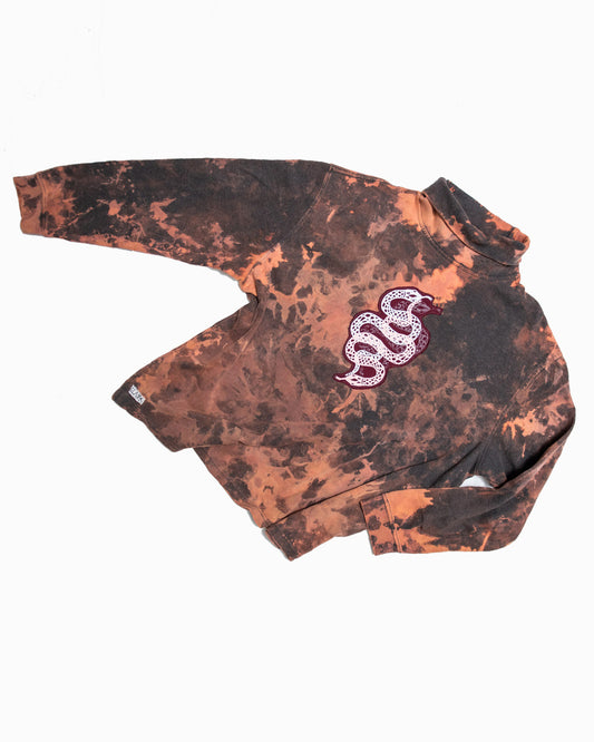 Snake Charm Turtle-Neck Sweater (XL)