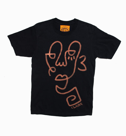 1-Line Face T #6 (L)