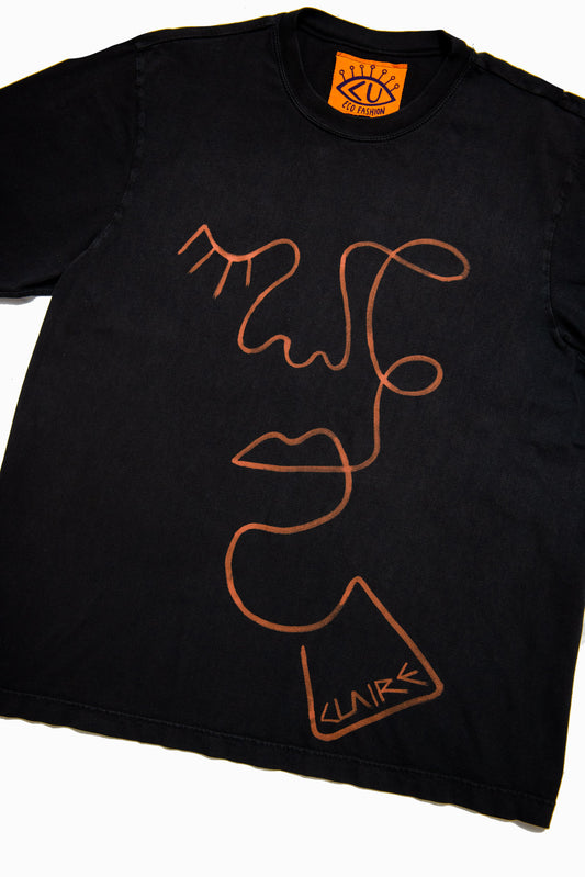 1-Line Face T #4 (L)