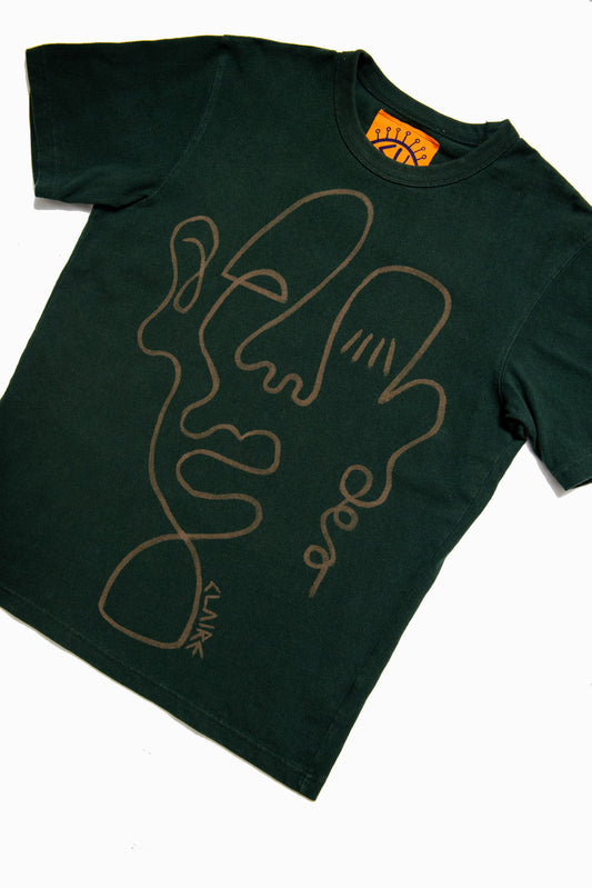 1-Line Face T #7 (M)