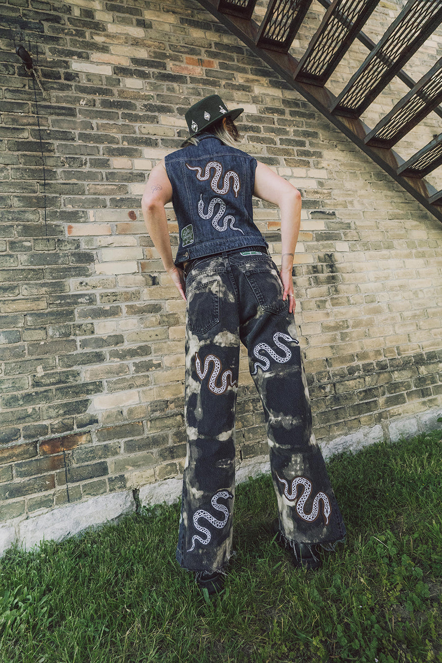 Snake Jeans (30/34 Waist)
