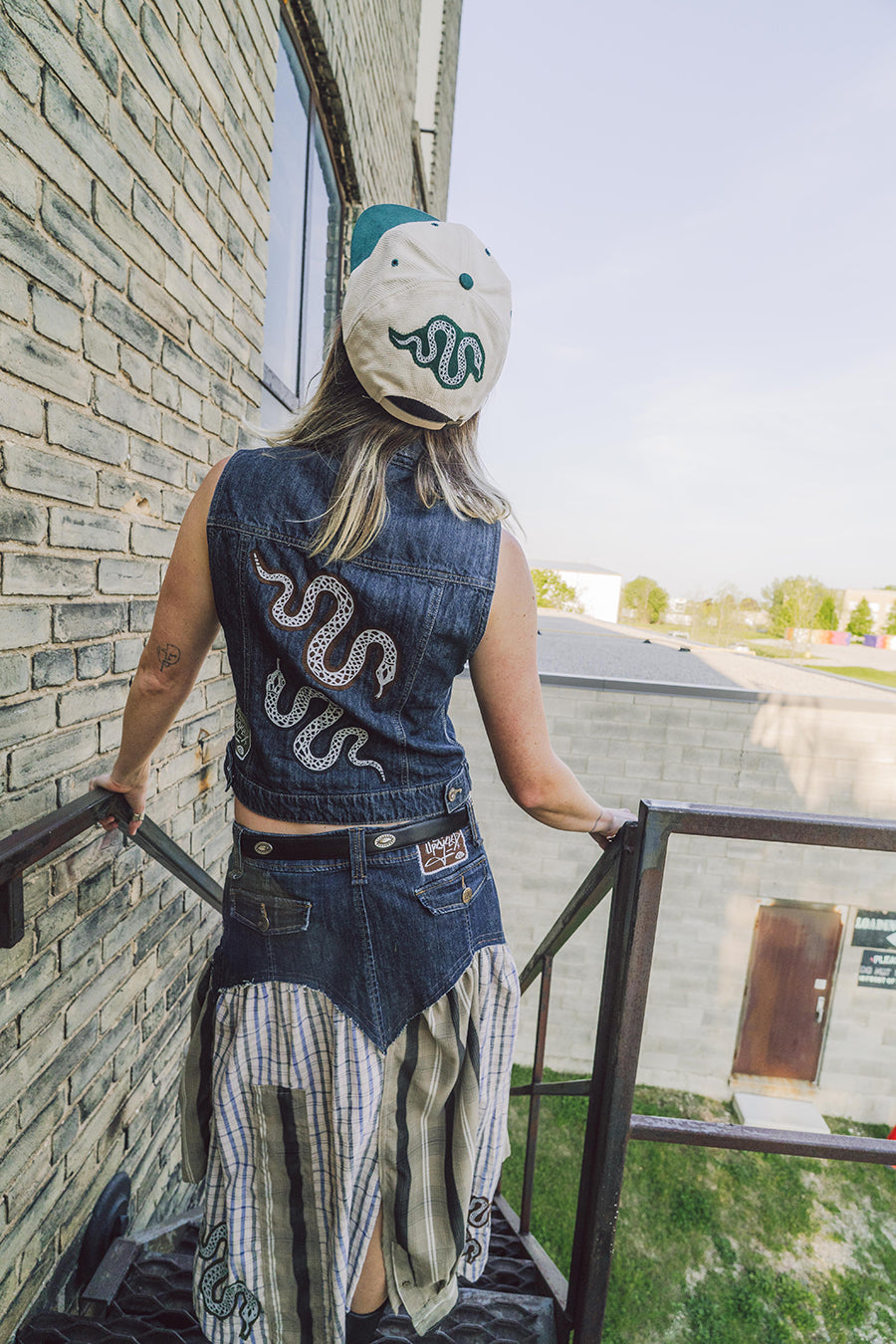 Snake Baseball Cap