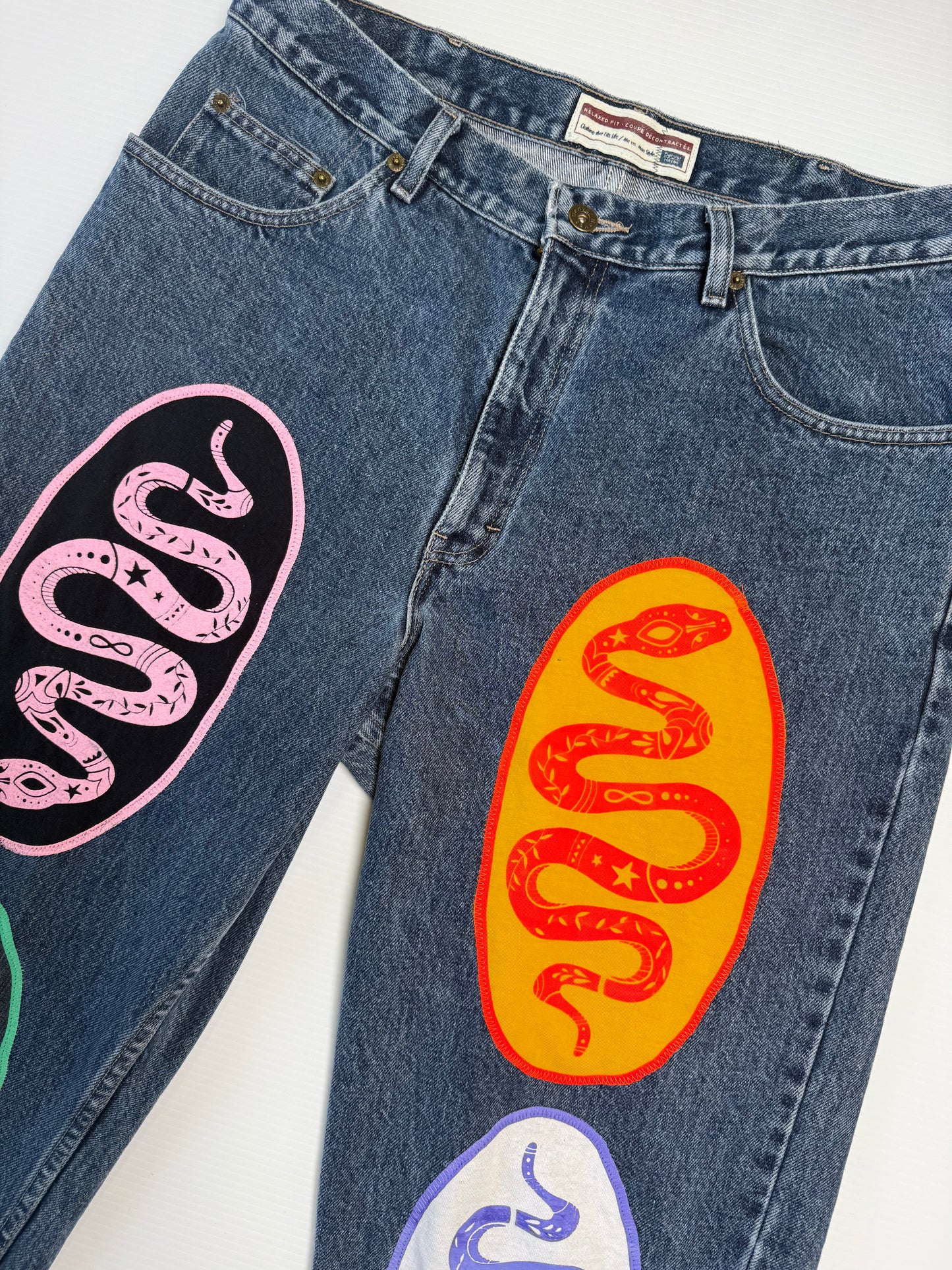 Cosmic Snake Jorts 2.0 (Size 36)