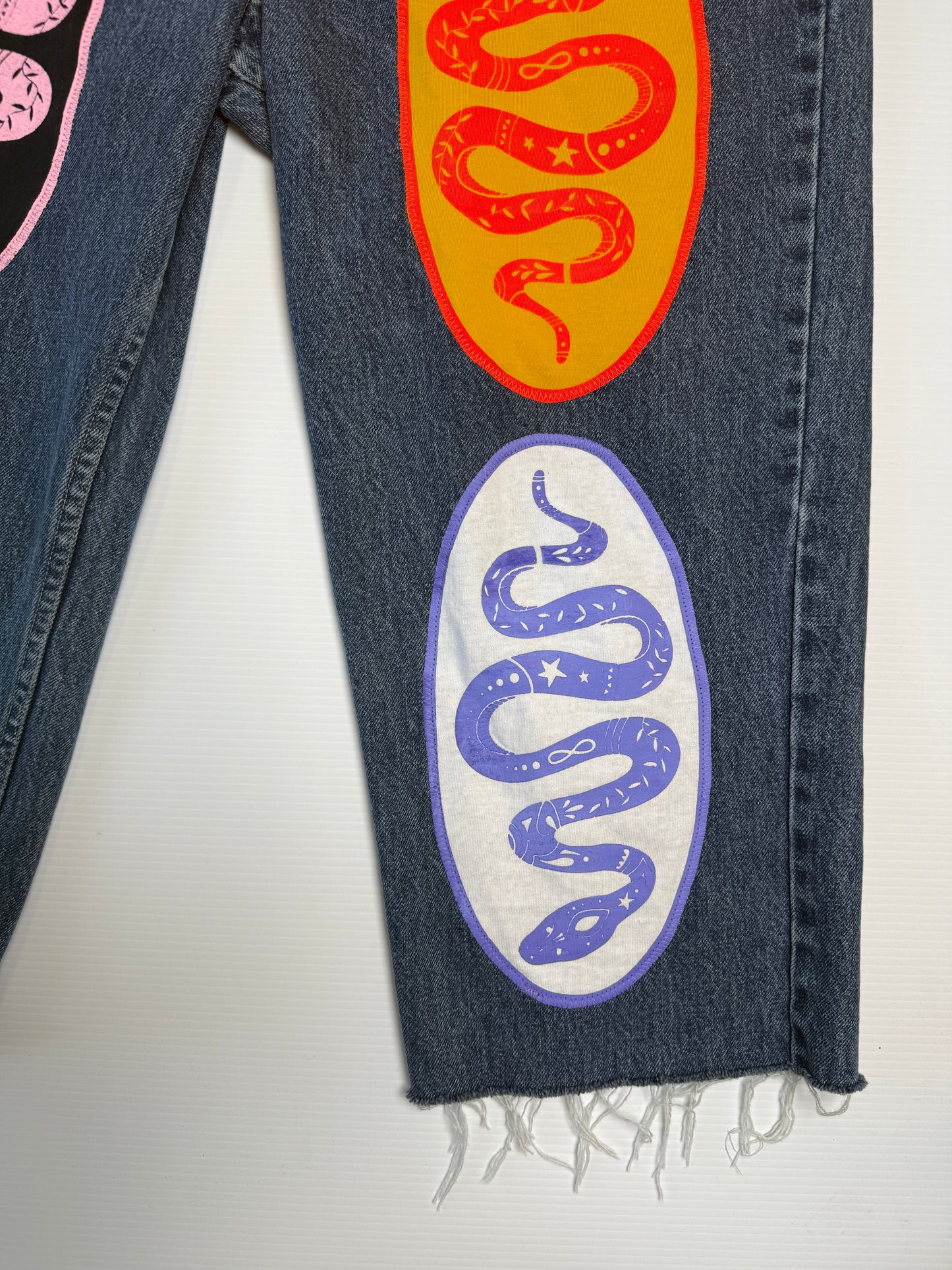 Cosmic Snake Jorts 2.0 (Size 36)