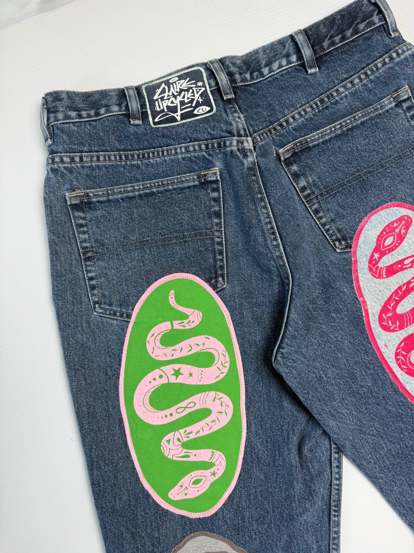 Cosmic Snake Jorts 2.0 (Size 36)
