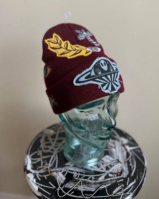 Burdgundy Toque