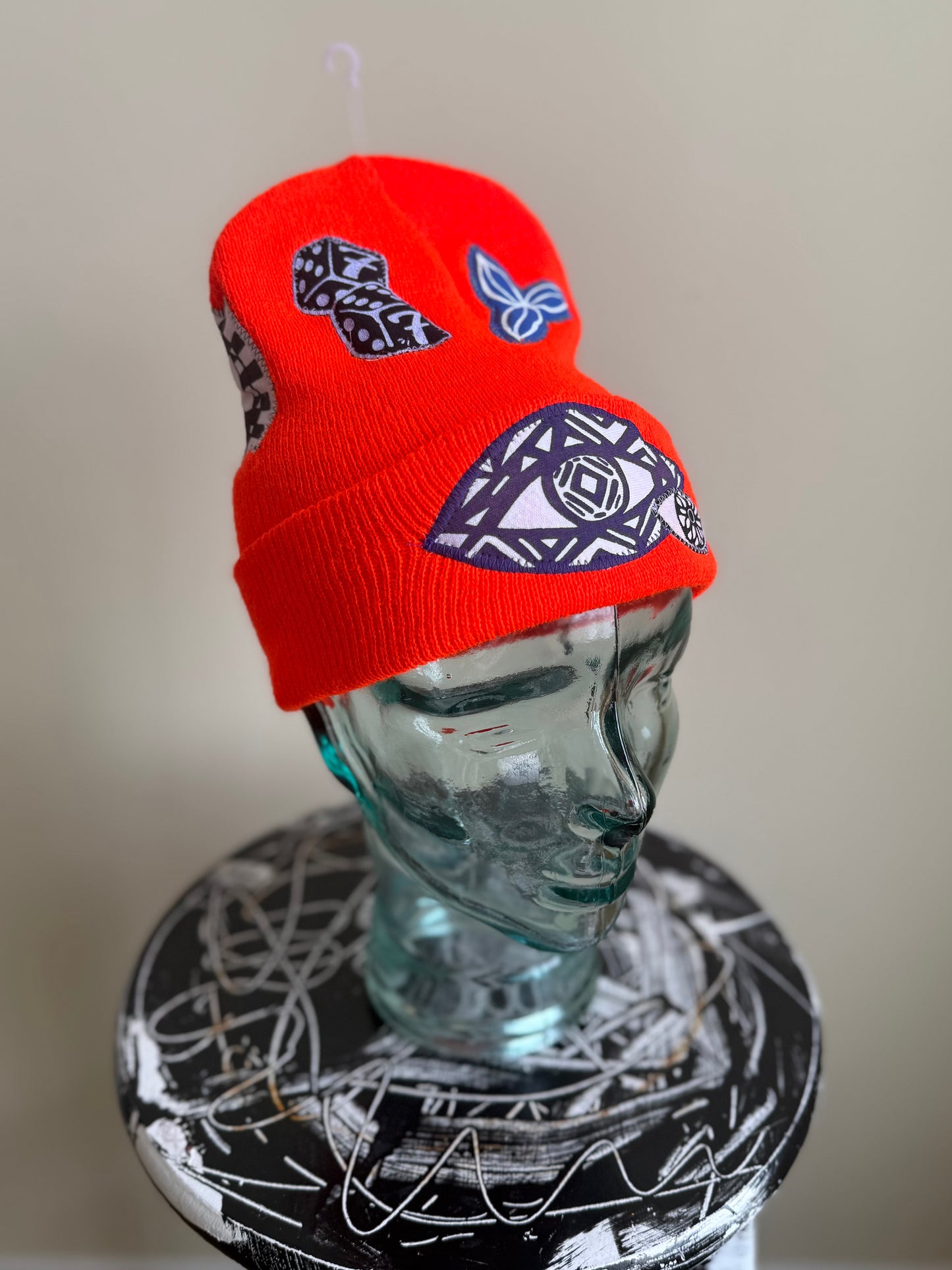 Neon Orange Toque