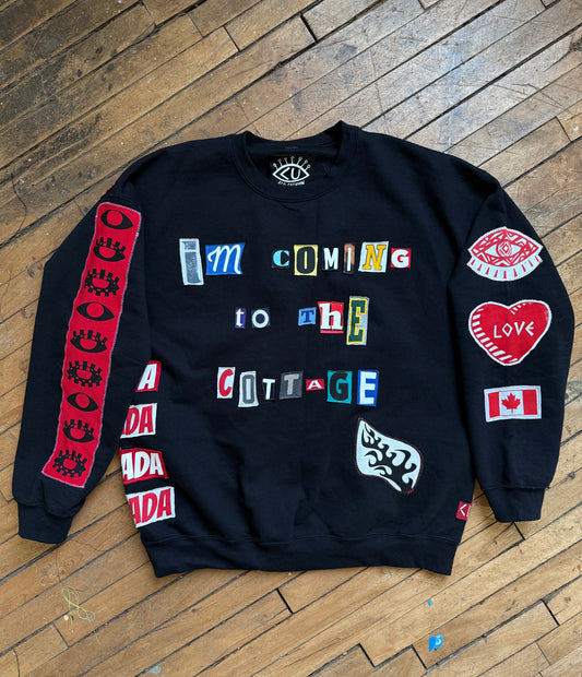 I'm Coming To The Cottage Crewneck (L/XL)