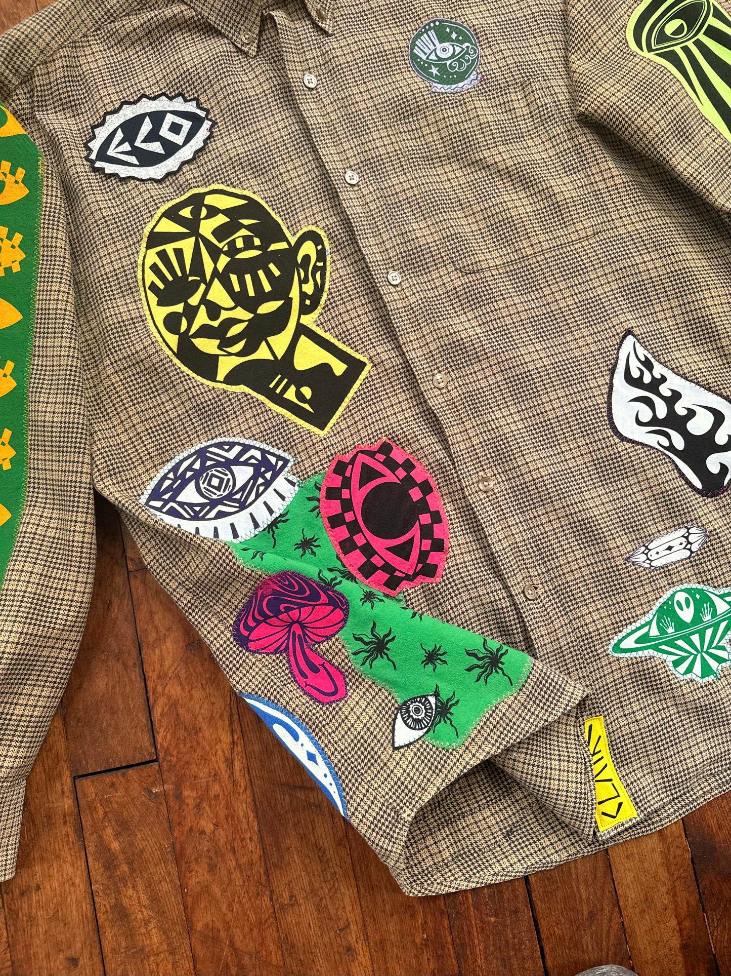 Out There Button-Up (L)