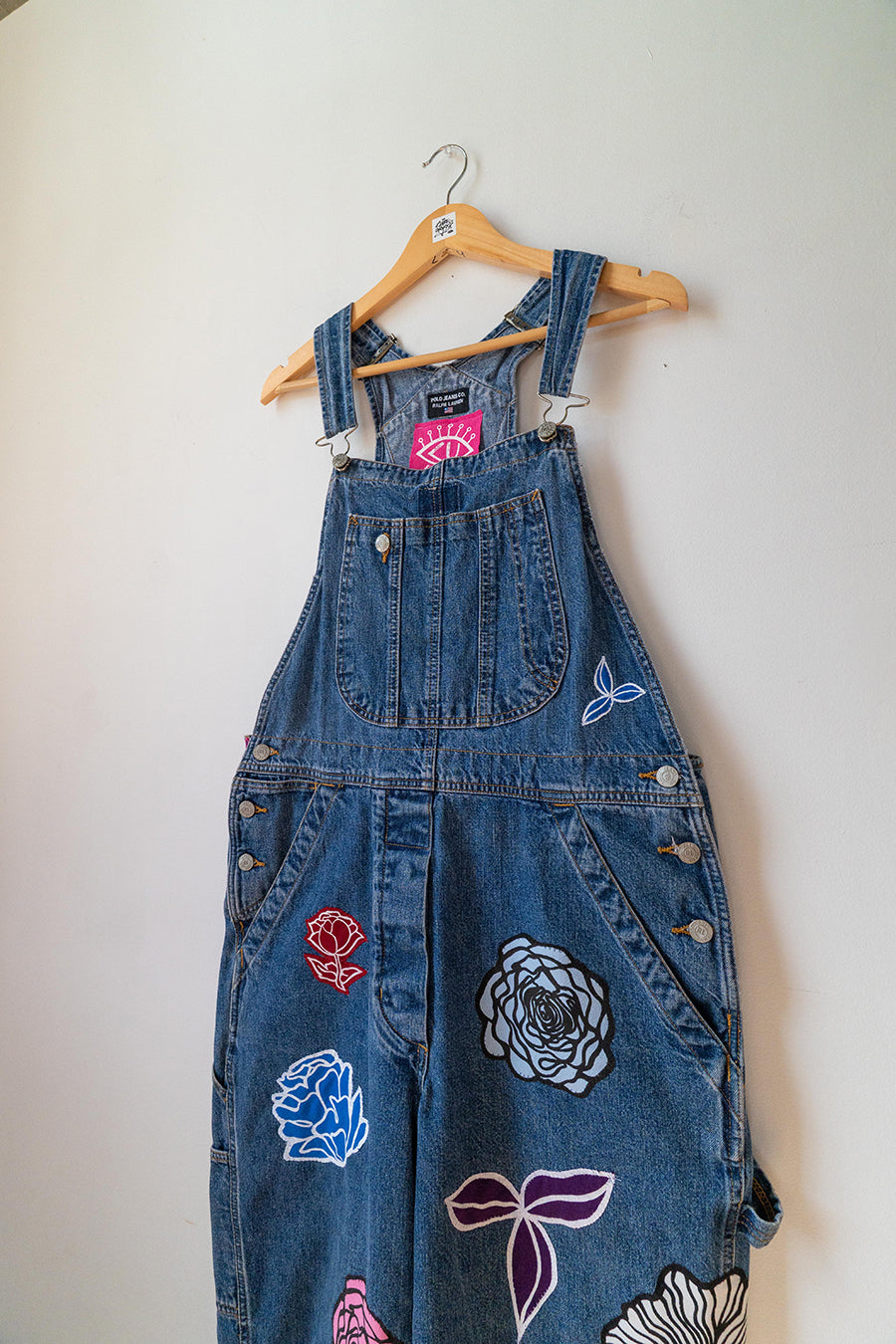 Floral Overalls (L)