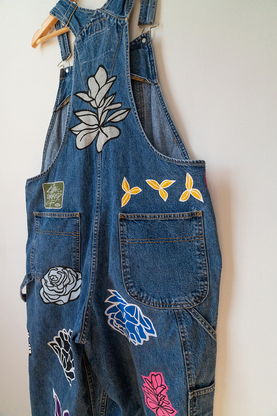 Floral Overalls (L)