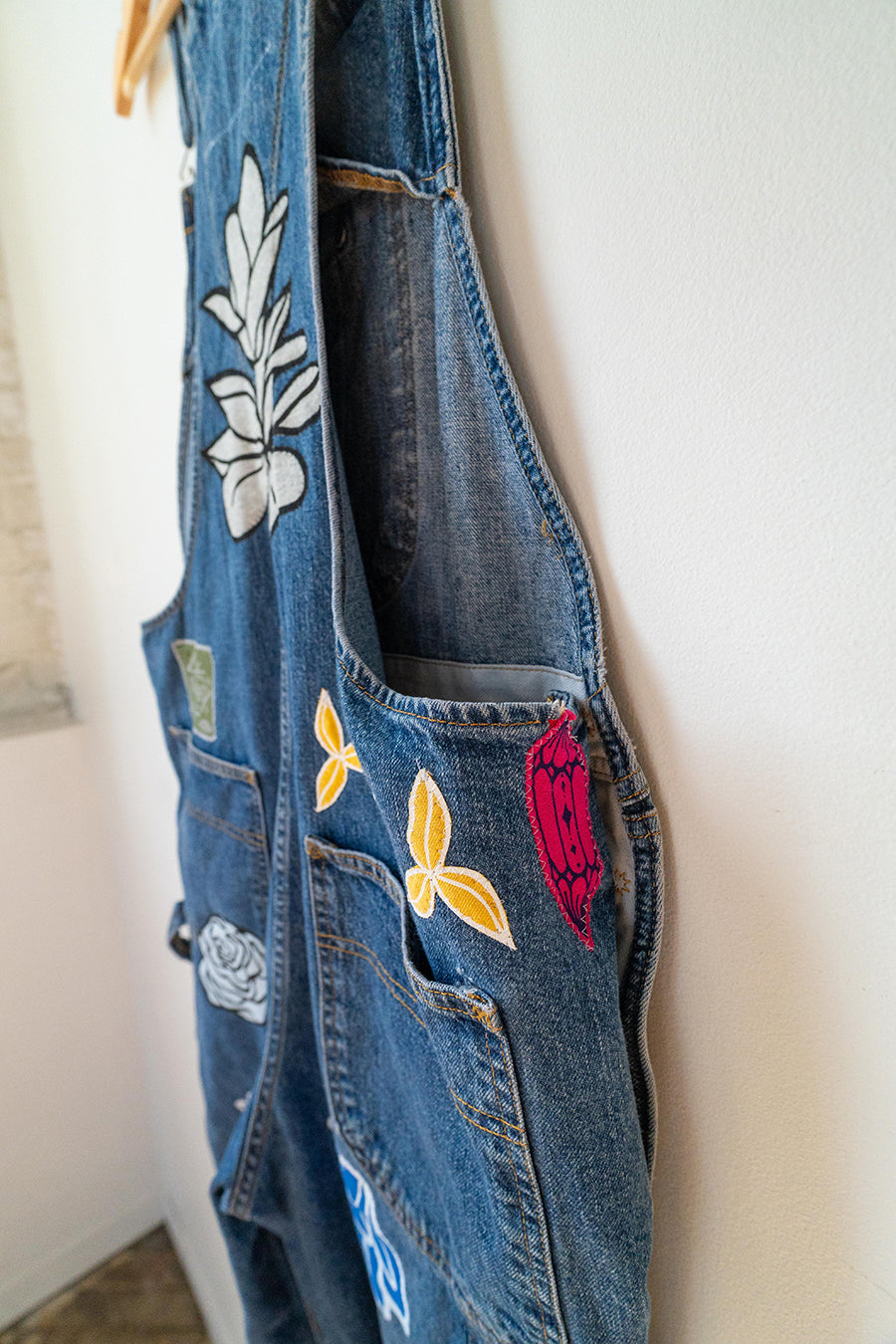 Floral Overalls (L)